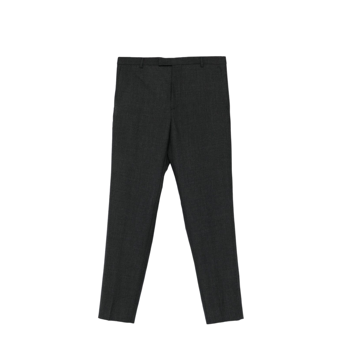 Gucci Houndstooth Wool Pant with Embroidery