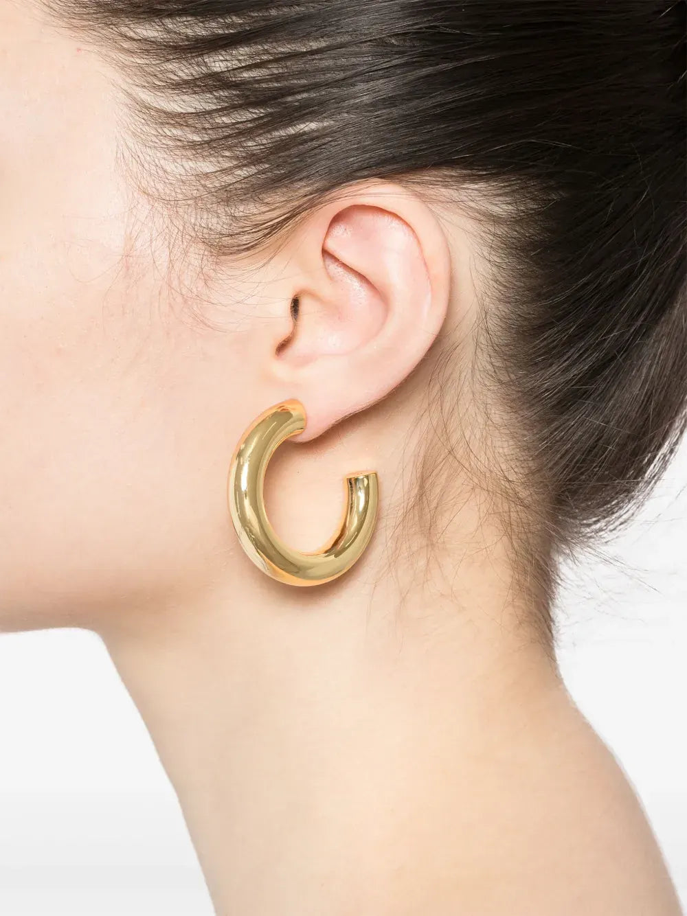 Michael Kors chunky hoop earring