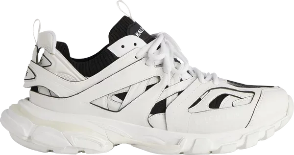 Balenciaga Track Sock Sneaker 'White Black'