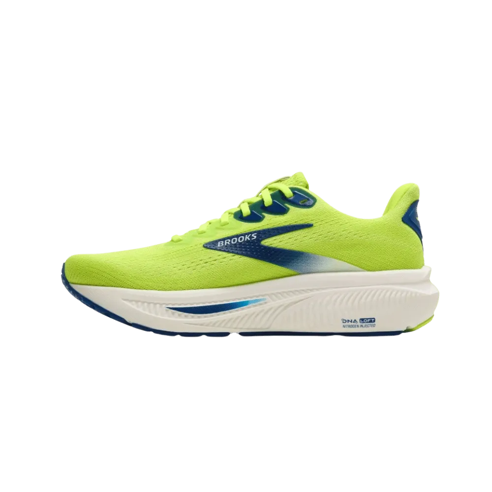 Brooks Ghost 17 Acid Lime Navy White