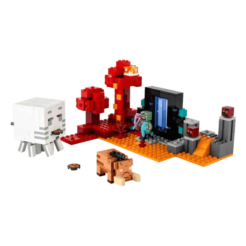 Lego Minecraft The Nether Portal Ambush