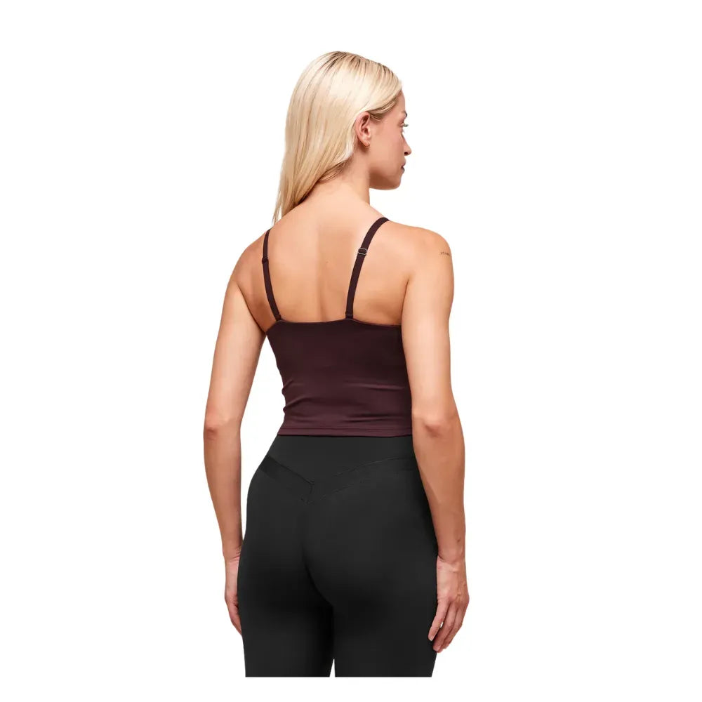 Gymshark Everyday Cami Tank With Shelf Cherry Purple