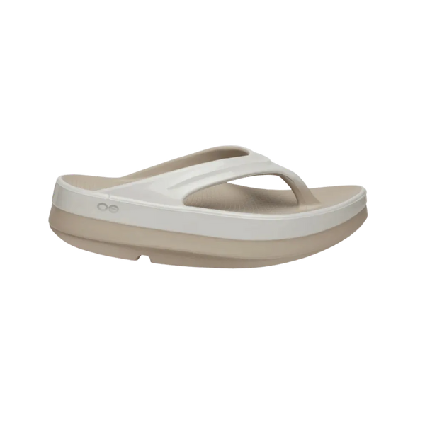 Oofos OOmega OOlala Stacked Sandal - Fog