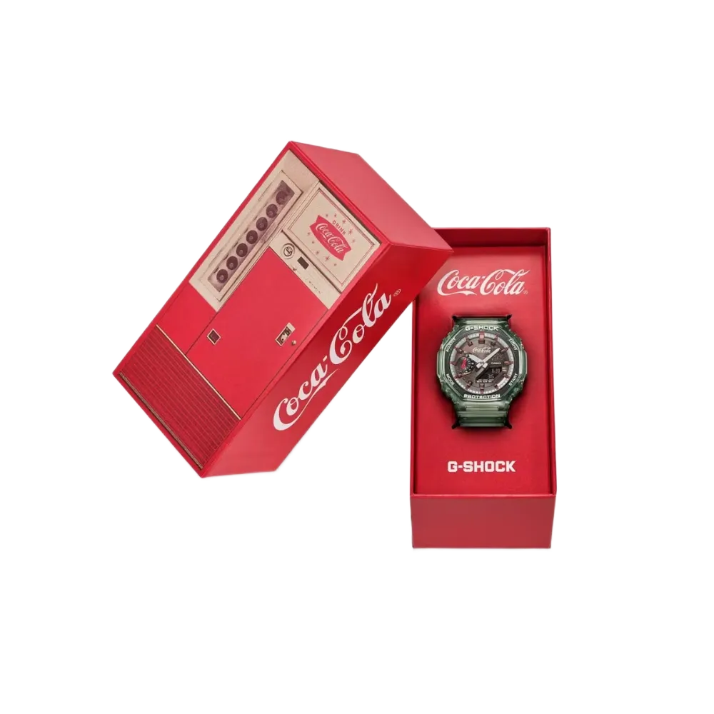 Casio Coca-Cola x G-Shock (GA-2100CC-3A)