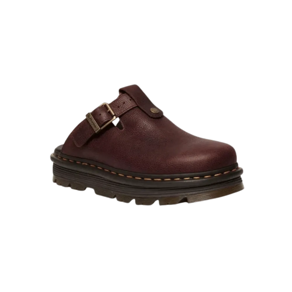 Dr Martens Zebzag Leather Brown