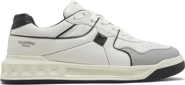 Valentino One Stud Low 'White Black'