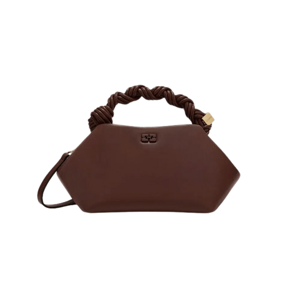 Ganni Brown Small Bou Bag