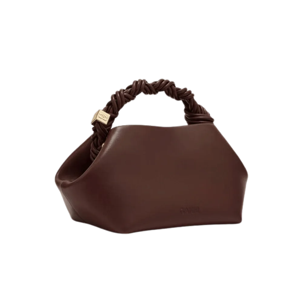 Ganni Brown Small Bou Bag