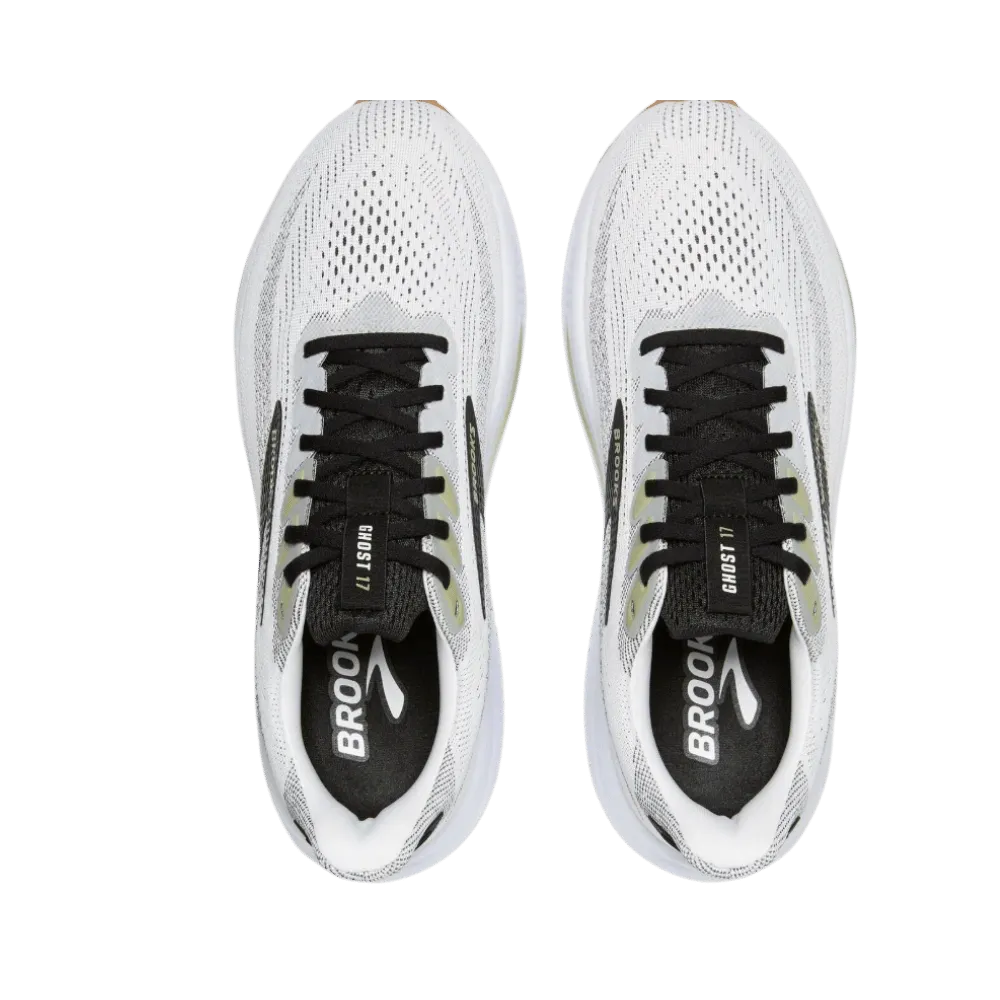 Brooks Ghost 17 White Black Tea