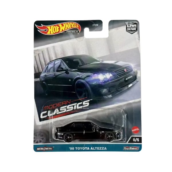 Hot Wheels Premium '98 Toyota Altezza Modern Classics Chase Black