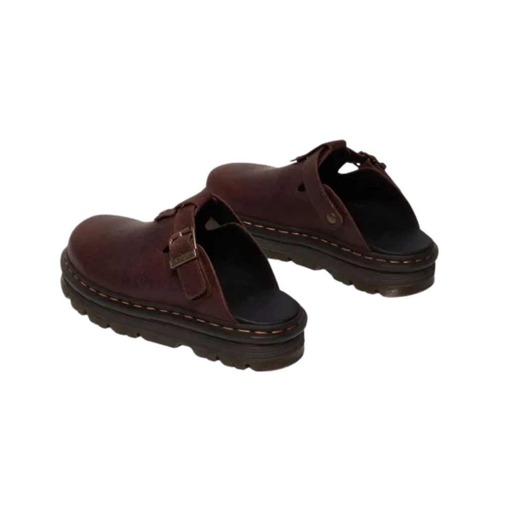 Dr Martens Zebzag Leather Brown