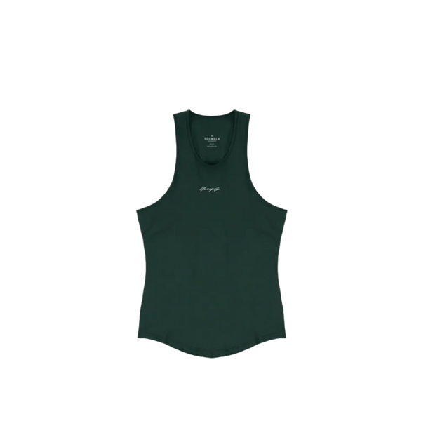 Young LA Signature Tanks Forest Green