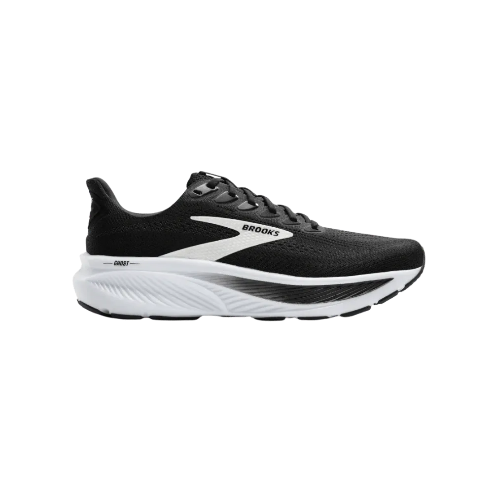 Brooks Ghost 17 Black Grey White