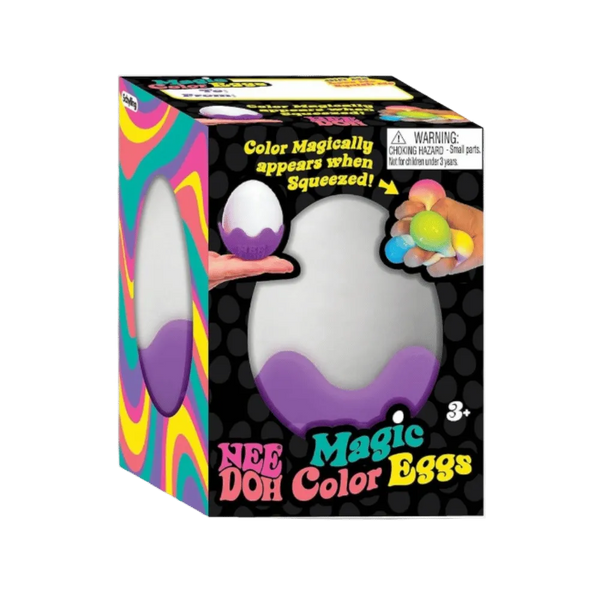 NeeDoh Magic Color Egg Squishy Fidget ToyPurple