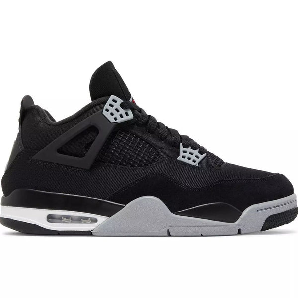 Air Jordan 4 Retro 'Black Canvas'