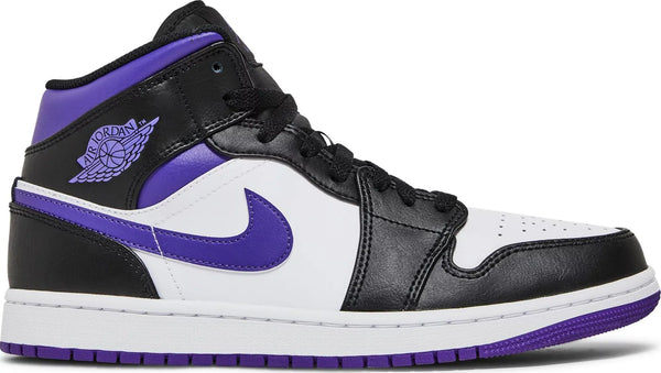 Air Jordan 1 Mid Metallic Court Purple