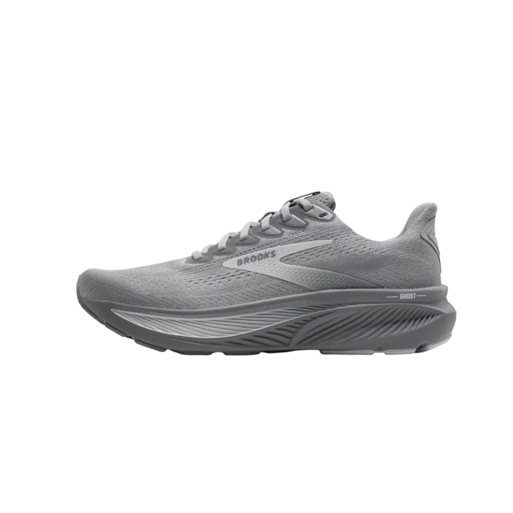 Brooks Ghost 17 Primer Gray Oyster Mushroom