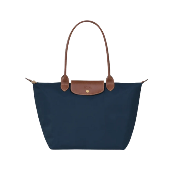 Longchamp Le Pliage Original L Tote bag Navy - Recycled canvas