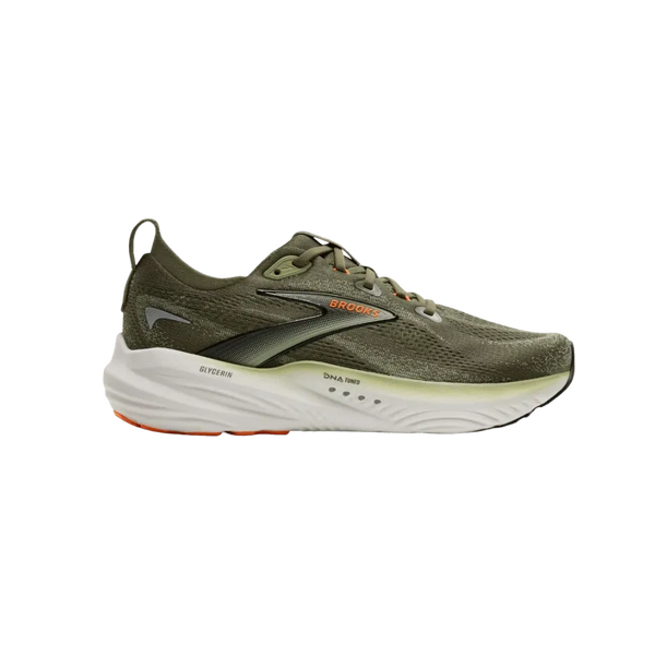 Brooks Glycerin 22 Dusty Olive Tea Orange