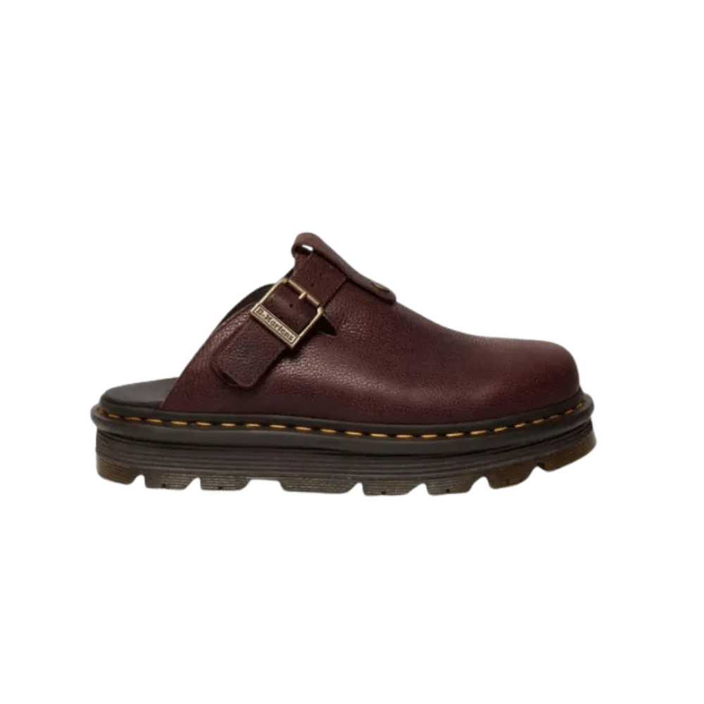 Dr Martens Zebzag Leather Brown