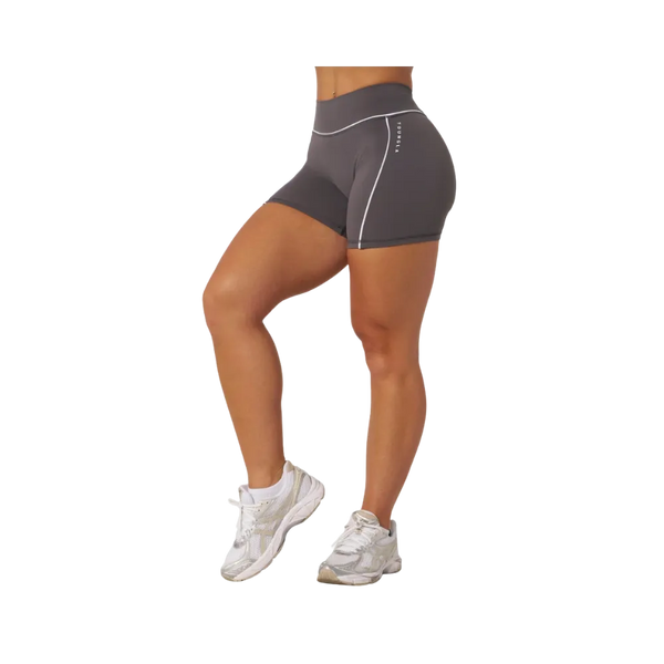 YoungLA Elevate outline Shorts 5" Charcoal