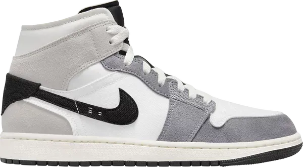 Air Jordan 1 Mid SE Craft 'Inside Out - Cement Grey'