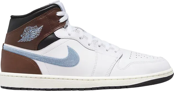 Air Jordan 1 Retro Mid SE 'Brown Blue Grey'