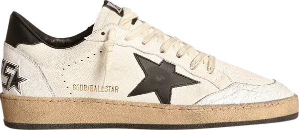 Golden Goose Ball Star Sneaker 'White Black'