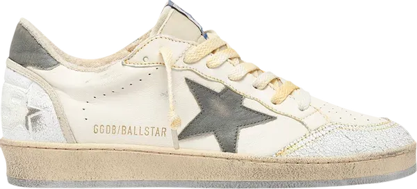 Golden Goose Ball Star 'White Grey'