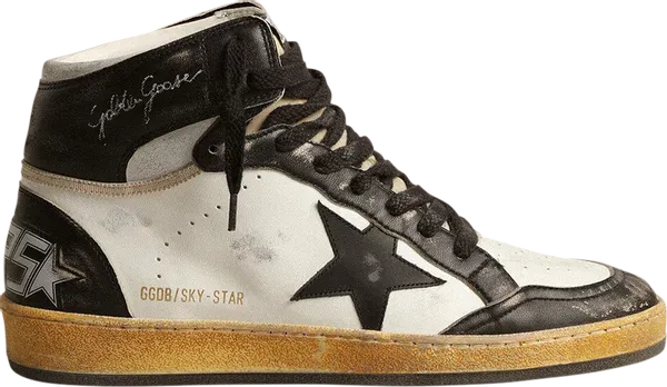 Golden Goose Sky Star High 'Black White Ice'
