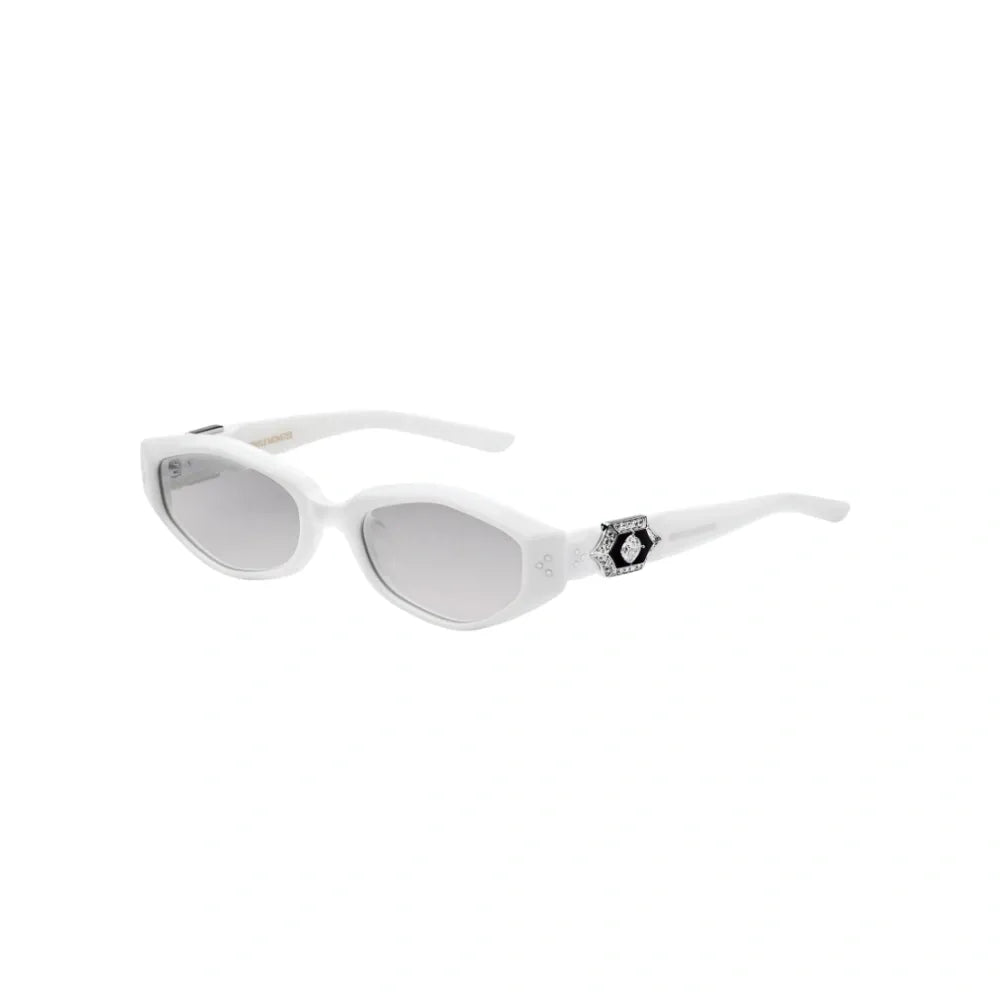 Gentle Monster Vegax W2 White Oval Lenses