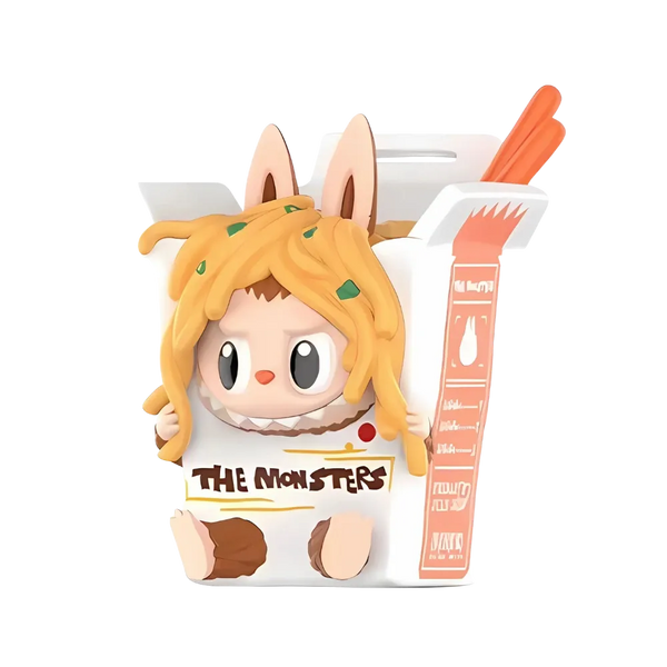 Pop Mart Labubu The Monsters Wacky Mart Series Chow Mein Figure