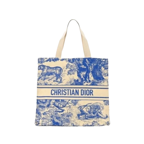 Christian Dior Dioriviera Book Tote Blue (GWP)