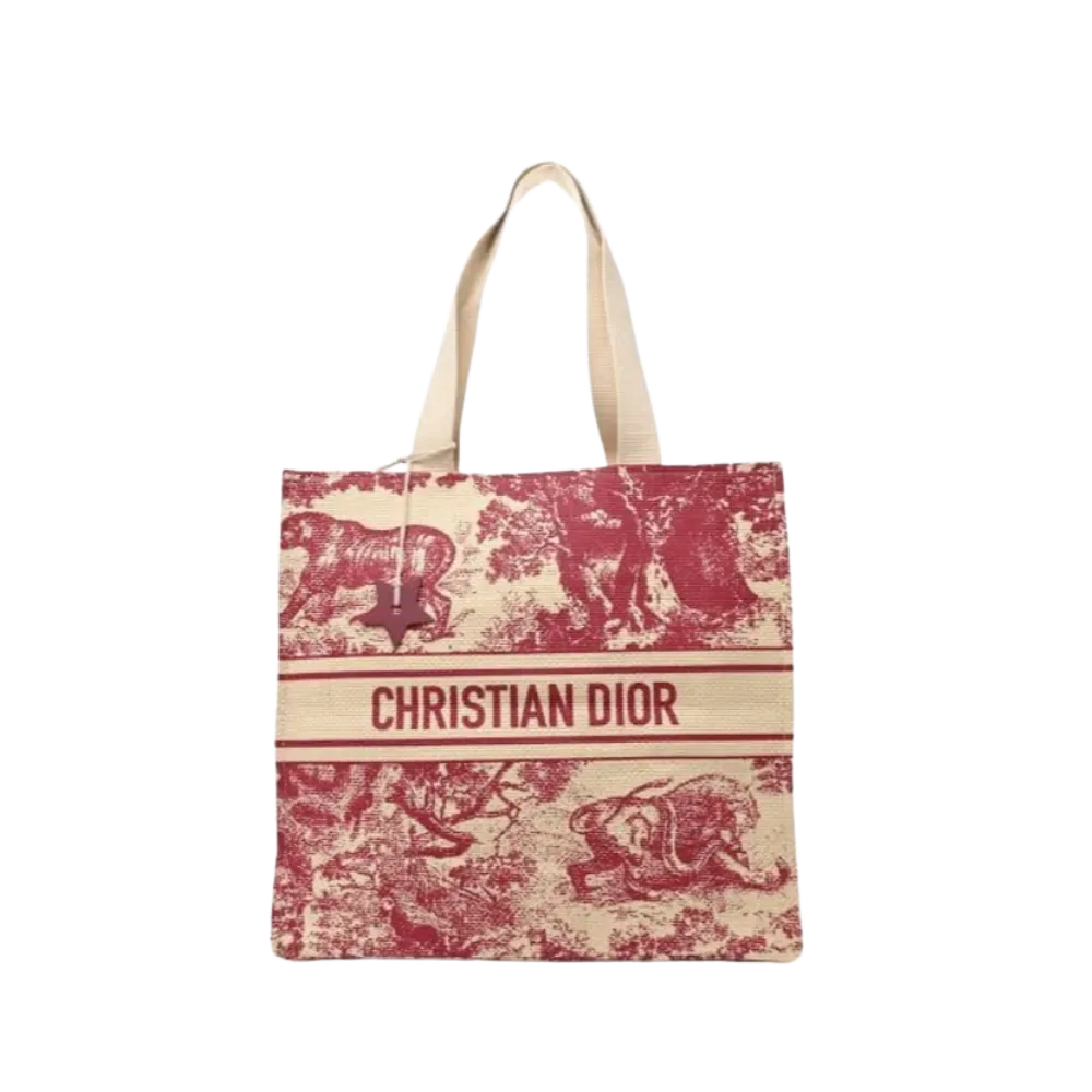 Christian Dior Dioriviera Book Tote Red (GWP) 