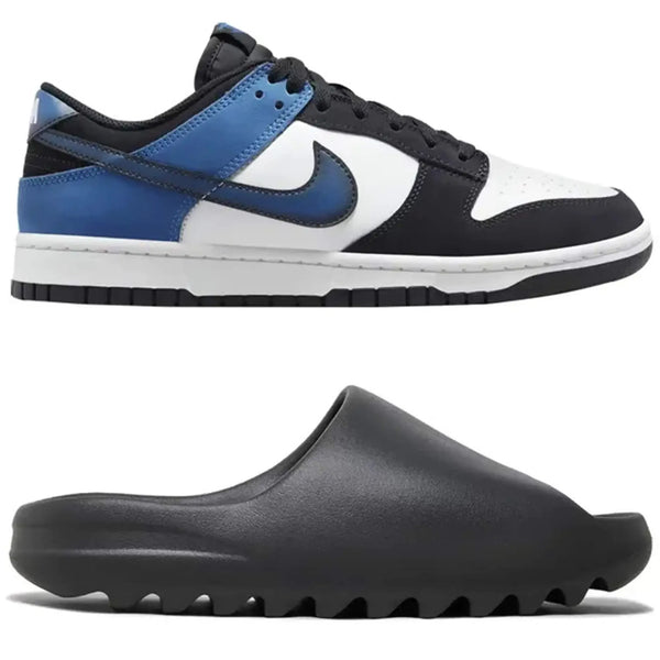 Industrial Blue Dunk + Slate Grey Slide Pack