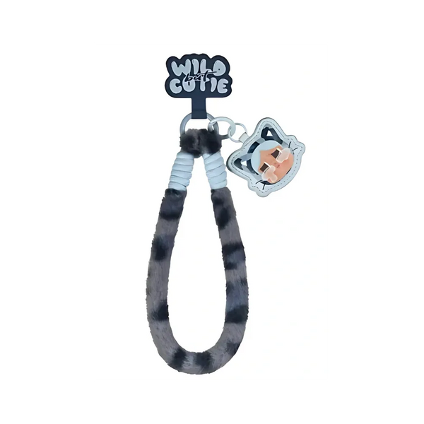 Pop Mart Crybaby Wild but Cutie Series Denim Cutie Phone Charm