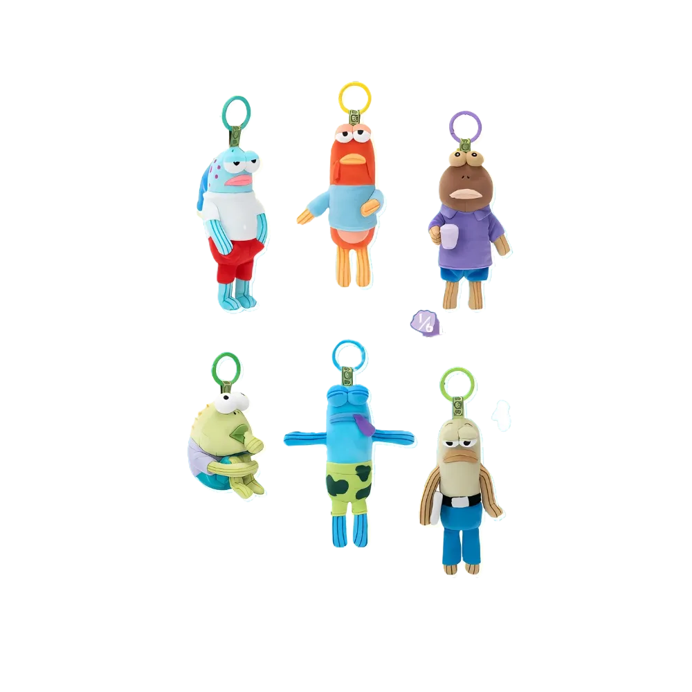Pop Mart x Bikini Bottom Buddies Plush Single Blind Box