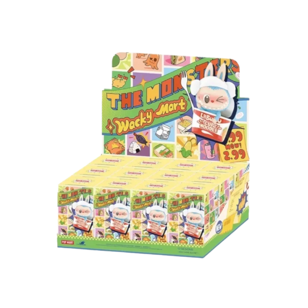 Pop Mart Labubu The Monsters Wacky Mart Series Figure Sealed Case (12 Blind Box)
