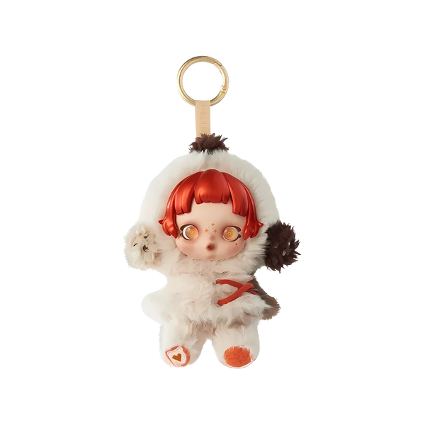 Pop Mart Skullpanda Winter Symphony Series Vinly Plush Pendant "Ode to Cocoa"