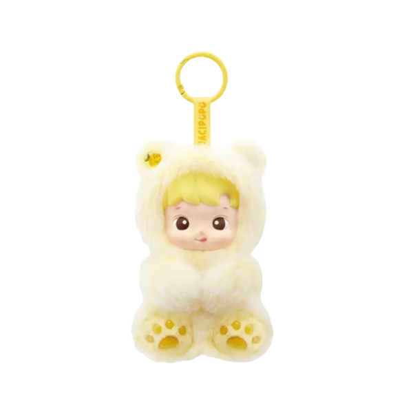Pop Mart HACIPUPU Gummy Bear Series Vinyl Pineapple Flavor Plush Pendant
