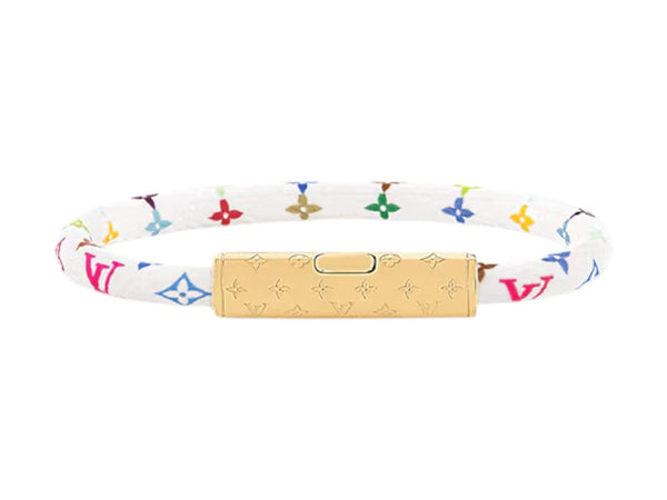 Louis Vuitton Louis Vuitton x Takashi Murakami LV Confidential Bracelet White Multicolored