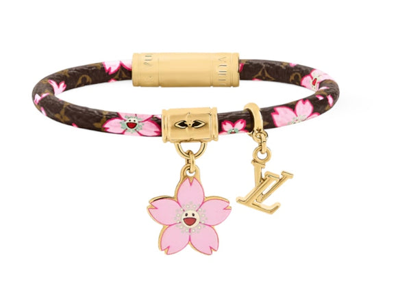 Louis Vuitton Louis Vuitton x Takashi Murakami Cherry Blossom Bracelet Sakura Brown