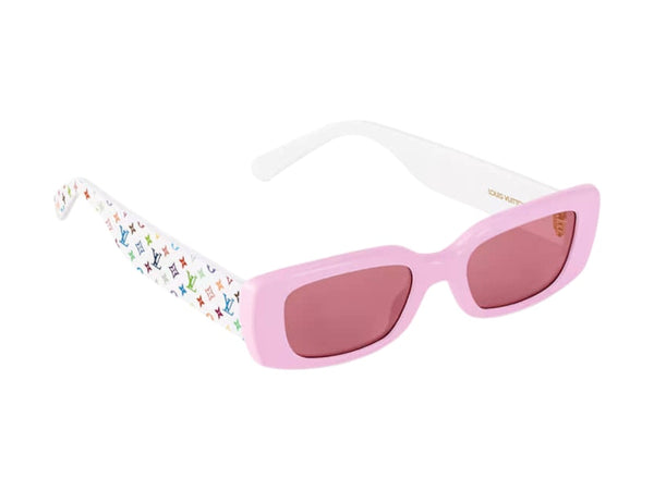 Louis Vuitton Louis Vuitton x Takashi Murakami Multigram Cat Eye Sunglasses Pink