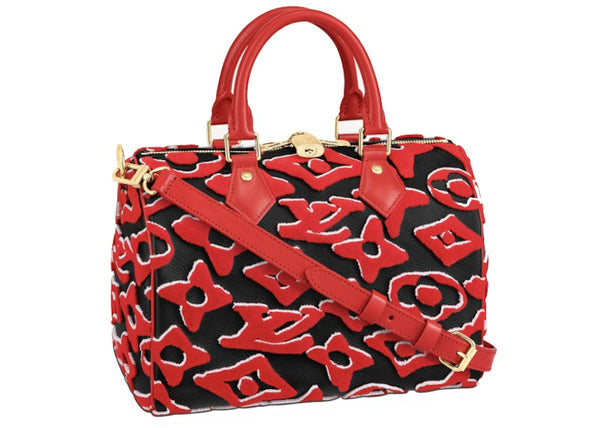 Louis Vuitton Louis Vuitton x Uf Speedy Bandouliere 25 Red