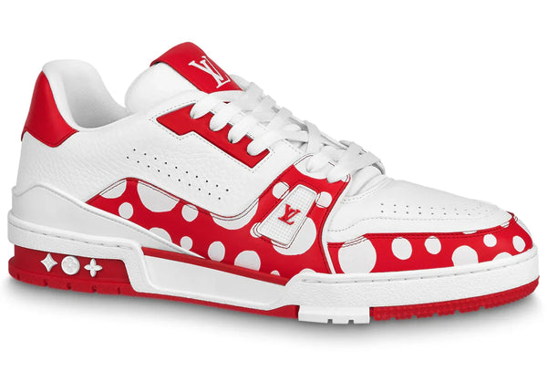 Louis Vuitton Louis Vuitton x Yayoi Kusama Trainer White Red