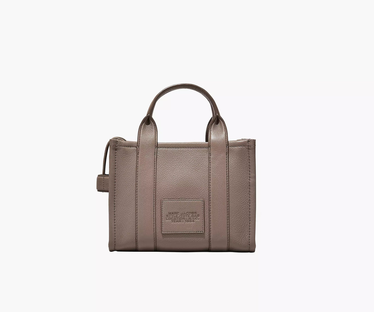 Marc Jacobs The Leather Small Tote Bag 'Cement'