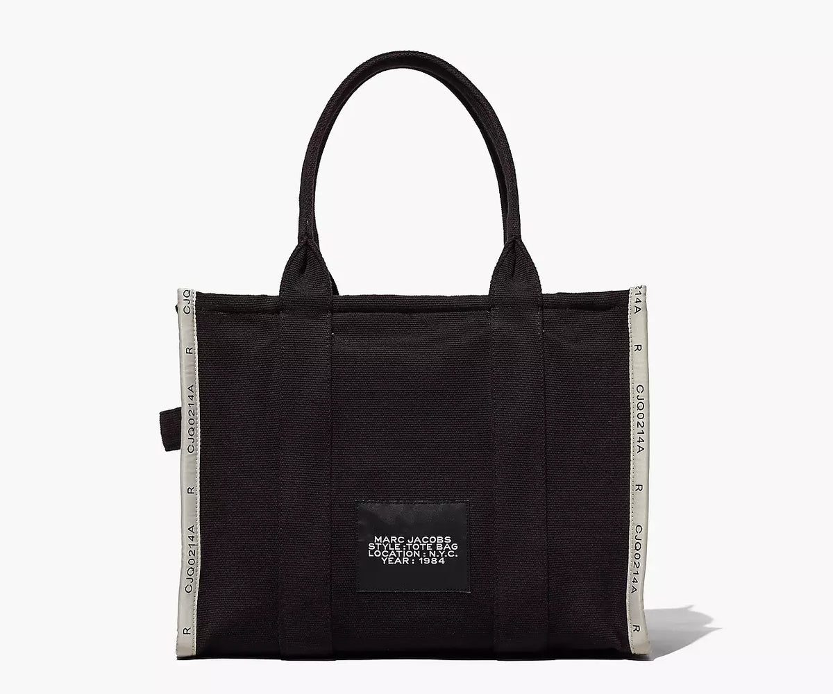 Marc Jacobs The Jacquard Large Tote Bag 'Black'