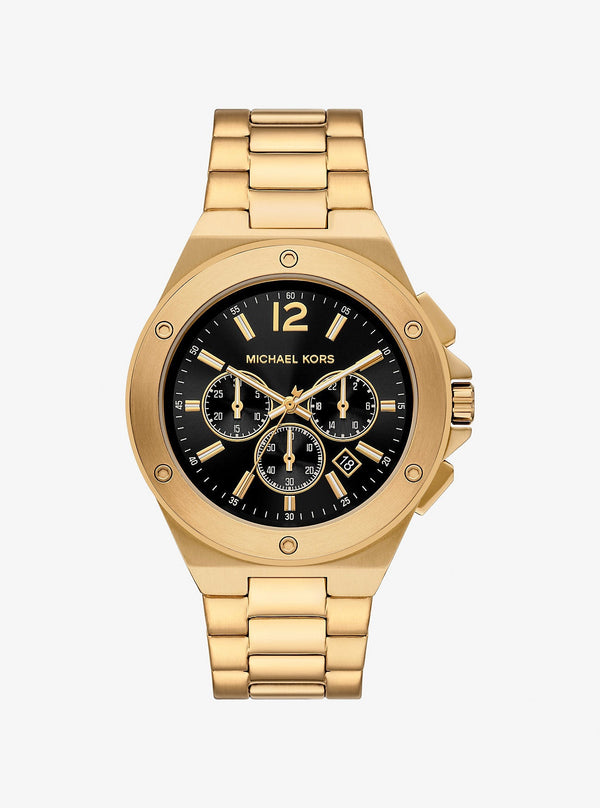 Michael Kors Michael Kors Oversized Lennox Gold-Tone Watch Gold