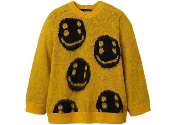 Marc Jacobs Marc Jacobs x Cactus Plant Flea Market Smiley Sweater Yellow/Black