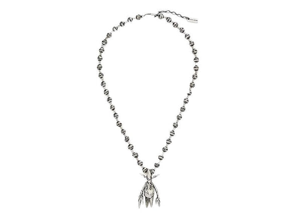 Marc Jacobs Marc Jacobs x Futura Pointman Necklace Silver-Plated Brass